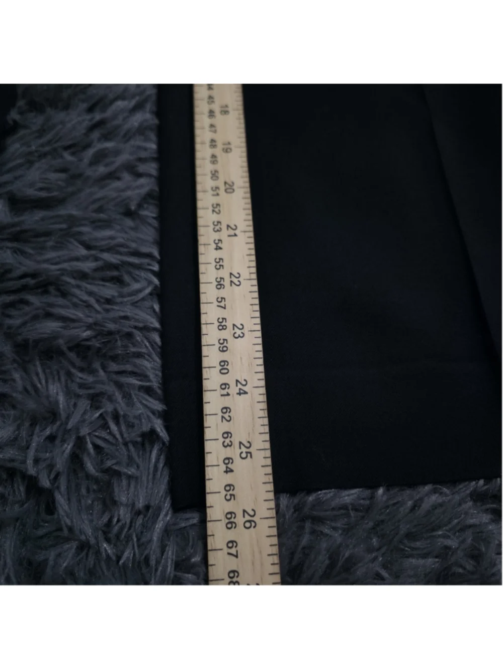 YSL Yves Saint Laurent Dress Pants Slacks Mens 34×26 Gray Wool